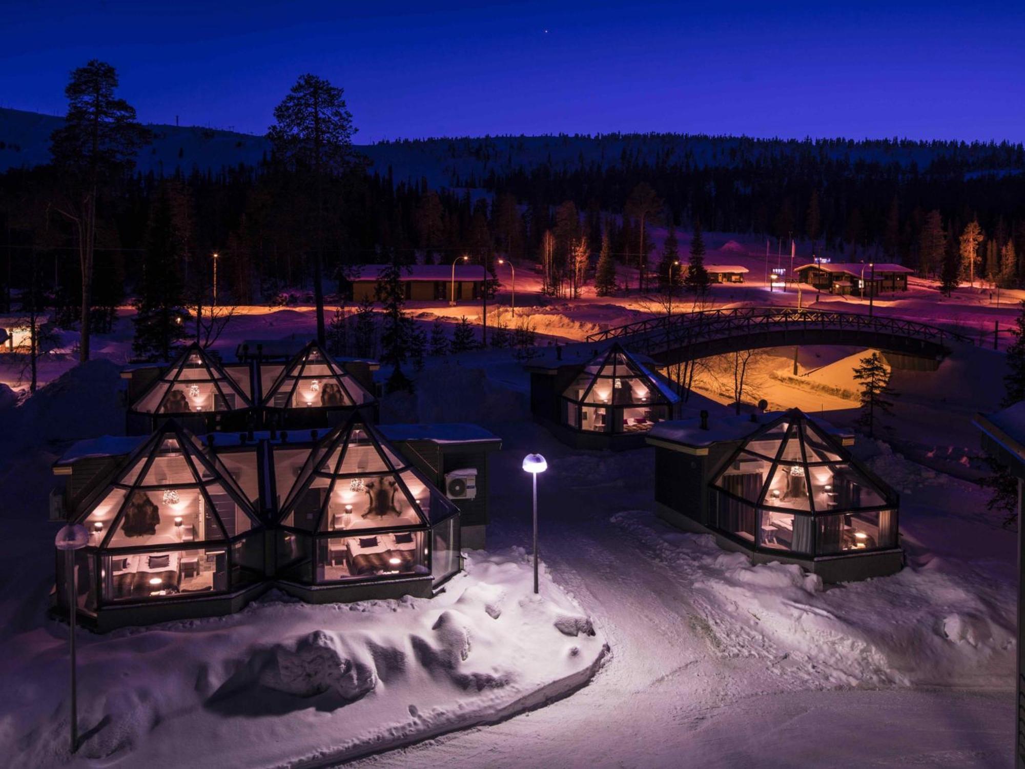 Santa'S Hotel Aurora & Igloos Luosto Bagian luar foto